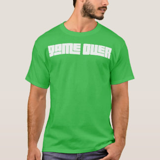 Game Over Typografie T-shirt
