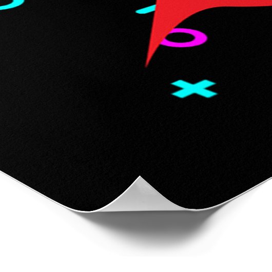 Game Over Video Game Controller Poster (Hoek)