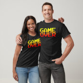 Game Over Video Games Gamer Game Over Voor Mannen T-shirt (Unisex)