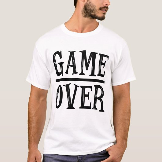 Game Over Videogames T-shirt (Voorkant)