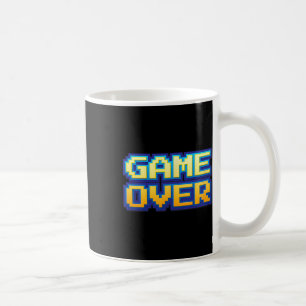 Game Over Vintage Retro Videospel Arcade 80s 90s Koffiemok