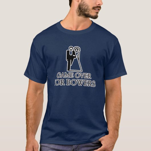 Game over voor Bowers T-shirt (Voorkant)
