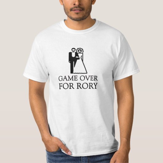 Game over voor Rory T-shirt (Voorkant)