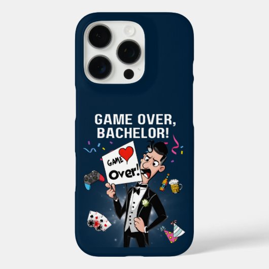 Game Over, vrijgezel! Case-Mate iPhone Case (Achterkant)