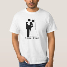 Game Over Wedding Shirt