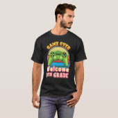 Game Over Welcome 9th Grade Gamer Back To School N T-shirt (Voorkant volledig)