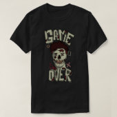 Game over zombie t-shirt (Design voorkant)