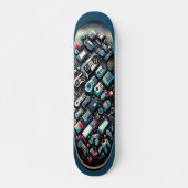 Game Pad Evolutie Persoonlijk Skateboard (Voorkant)