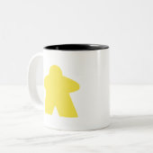 Game Piece Tweekleurige Koffiemok (Voorkant links)