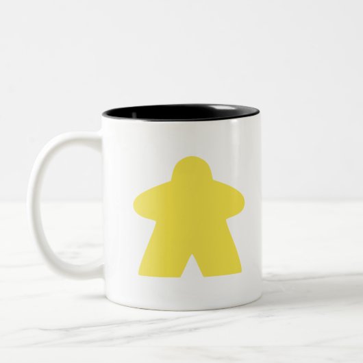 Game Piece Tweekleurige Koffiemok (Links)