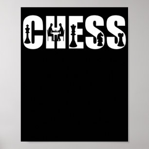 Game Player Chess Club Team Poster