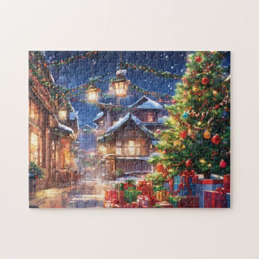 Game Puzzle-kerstboom Legpuzzel (Horizontaal)