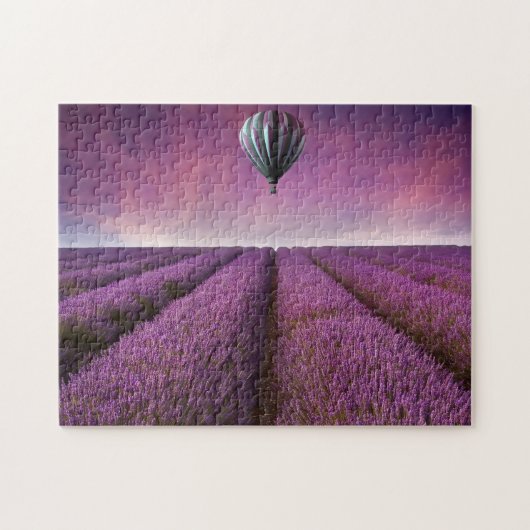 Game Puzzle-Lavender Field Legpuzzel (Horizontaal)