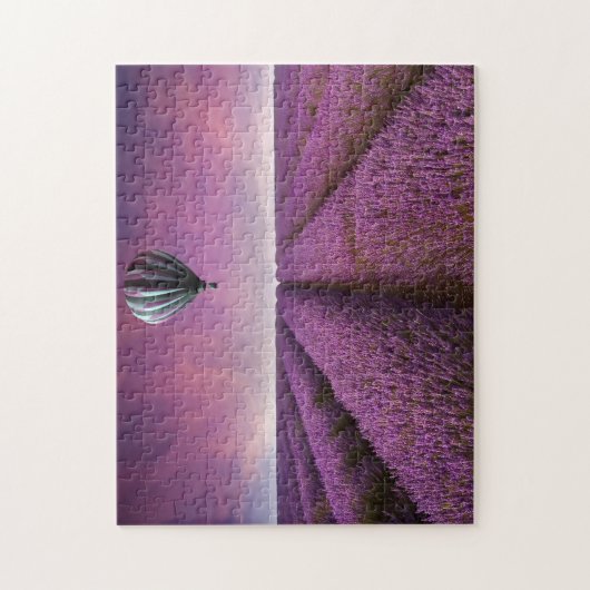 Game Puzzle-Lavender Field Legpuzzel (Verticaal)