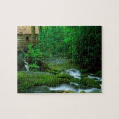 Game Puzzle-Lush Forest Creek Scene Legpuzzel (Horizontaal)