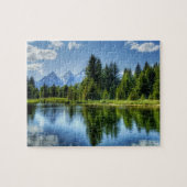 Game Puzzle-Mountain Lake Legpuzzel (Horizontaal)