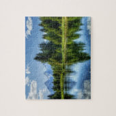 Game Puzzle-Mountain Lake Legpuzzel (Verticaal)