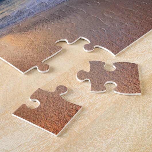 Game Puzzle Ocean Sunset Legpuzzel (Zijkant)