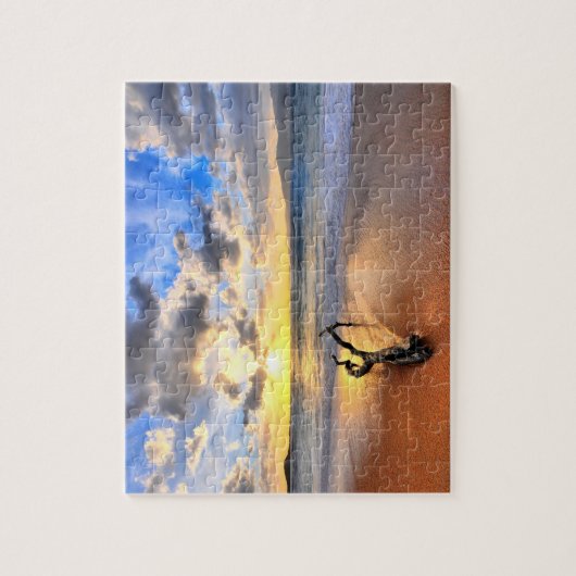 Game Puzzle Ocean Sunset Legpuzzel (Verticaal)