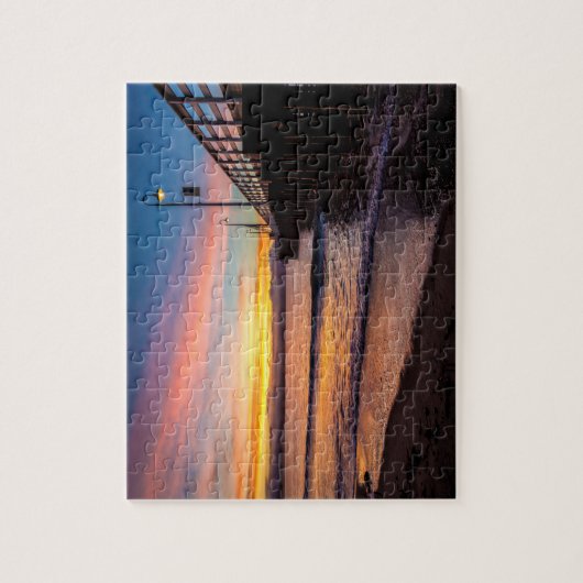 Game Puzzle-Sunset Scene Legpuzzel (Verticaal)