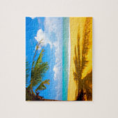 Game Puzzle-Tropisch strand Legpuzzel (Verticaal)