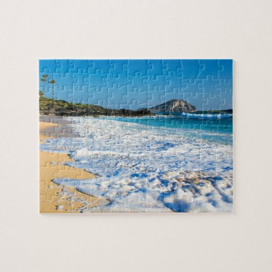 Game Puzzle tropisch strand Legpuzzel (Horizontaal)