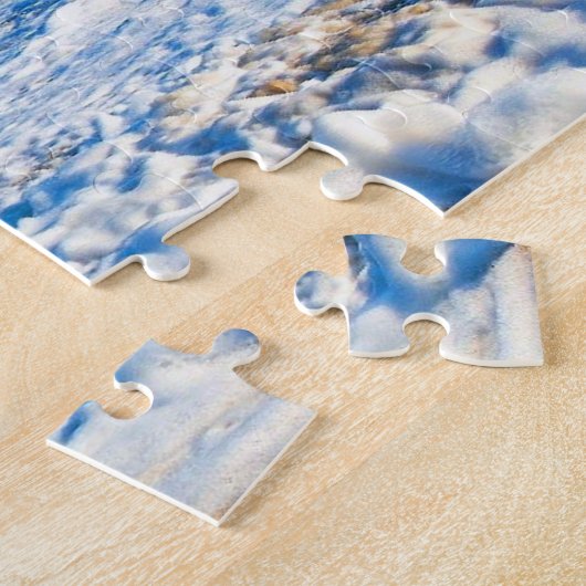 Game Puzzle tropisch strand Legpuzzel (Zijkant)