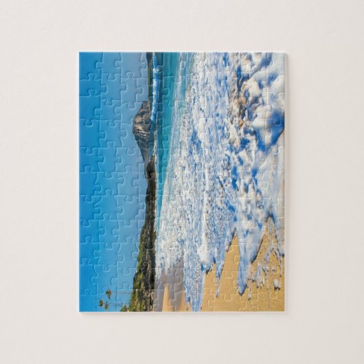 Game Puzzle tropisch strand Legpuzzel (Verticaal)