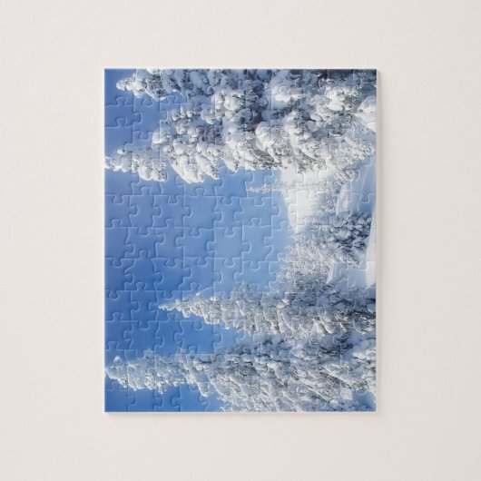 Game Puzzle-Winter Scene Legpuzzel (Verticaal)