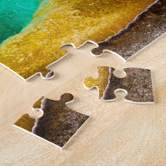Game Puzzle Yellowstone Hot Pot Legpuzzel (Zijkant)