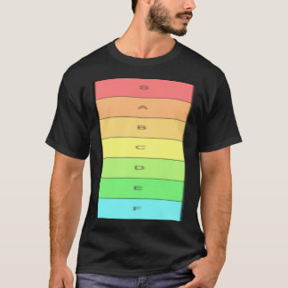 Game Ranking Tier List T-shirt