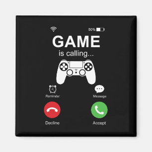Game roept Grappige Gamer Video Games Gaming Manne Magneet