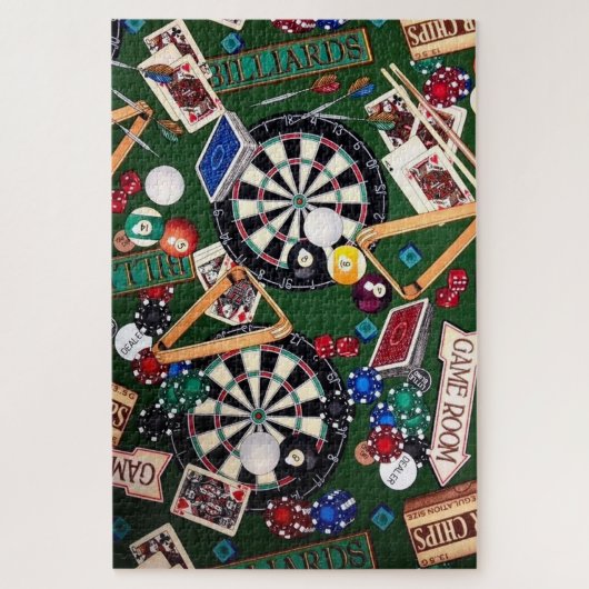 Game Room Billiards Legpuzzel (Verticaal)
