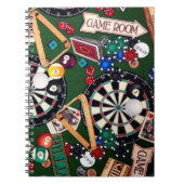 Game Room Billiards Notitieboek (Voorkant)