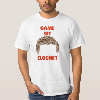 Game Set Clooney T-shirt