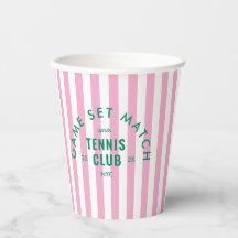Game Set Match Après Tennis Club Roze Streep