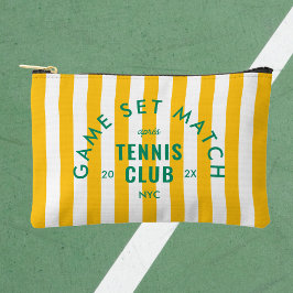Game Set Match Après Tennis Club Yellow Stripe Etui
