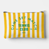 Game Set Match Après Tennis Club Yellow Stripe Etui (Achterkant)