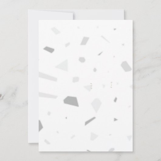 GAME, SET, MATCH! Birthday Invitation Kaart (Achterkant)