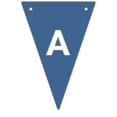 Game Set Match Tennisbaan Blauw Vlaggetjes (Derde vlag)