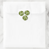 GAME SET MATCH VIERKANTE STICKER (Tas)