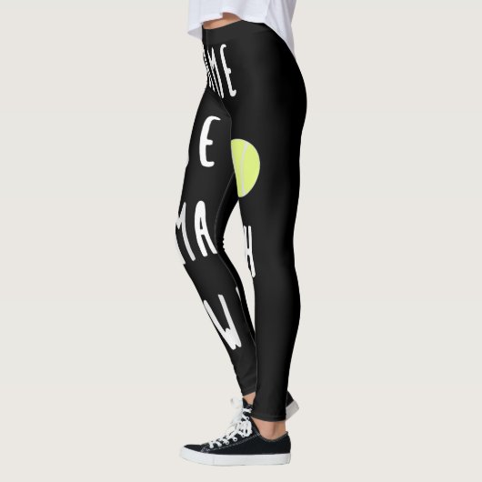 Game Set Match Wine Lover Tennis Player Leggings (Links)