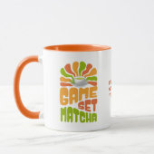 GAME SET MATCHA Fun Latte Drinker Mok (Links)