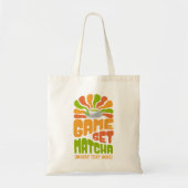 GAME SET MATCHA Fun Latte Drinker Tote Bag (Voorkant)