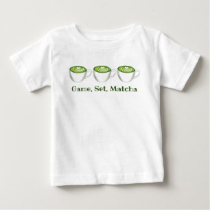 Game Set Matcha Green Tea Latte Foodie