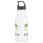 Game Set Matcha Green Tea Latte Foodie Waterfles (Achterkant)