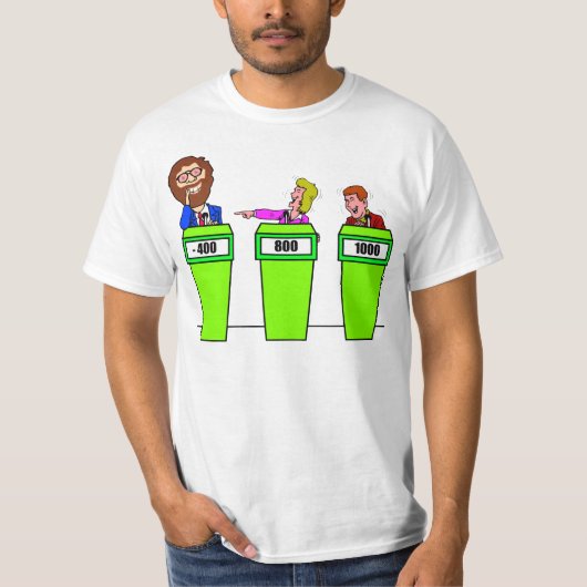 Game Show Chuck T-shirt (Voorkant)