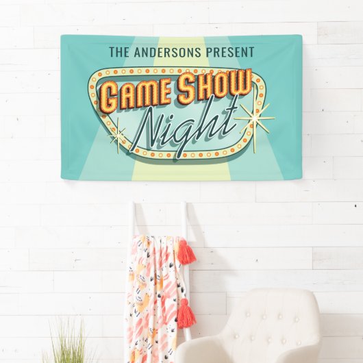 Game Show Night Party Banner (Insitu)