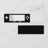 Game - Skinny Mini Visitekaartje (Voorkant / Achterkant)
