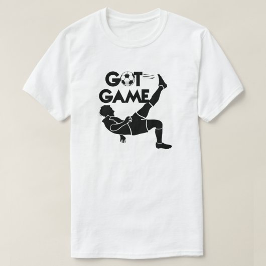 Game Soccer T-Shirt (Design voorkant)